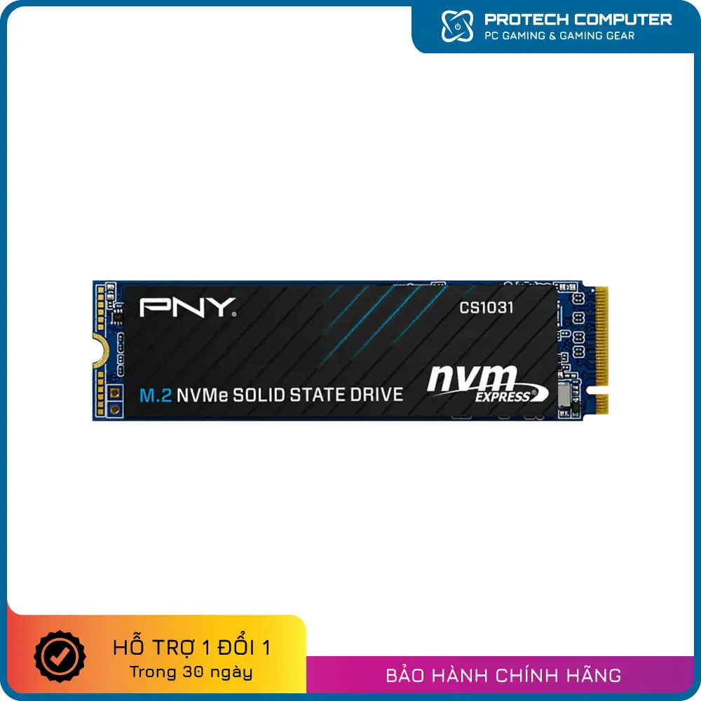 Ổ cứng SSD PNY CS1031 256GB NVMe M.2 2280 PCIe Gen 3.0